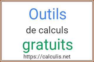 Outils de calculs gratuits
